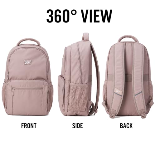 Reebok Backpack for Men & Women Lightweight Multipurpose Everyday Backpack - color: Grady Latte