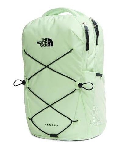 The North Face Jester Everyday Laptop Backpack - PFAS Free - color: Calcified Lime/Tnf Black