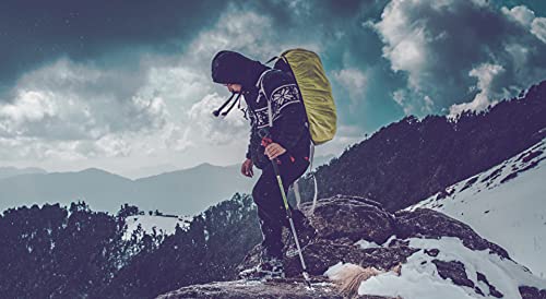 Jaegvida Waterproof Backpack Rain Cover 30L-100L Reflective & Non-Reflective Lightweight Durable Hiking Camping Bike Rain Shield - color: Army Green, size: One Size