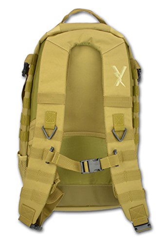 Lightning X Premium Tactical Medic Backpack w/Modular Pouches & Hydration Port (Desert Tan) Large - color: Desert Tan
