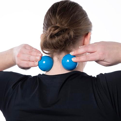 OPTP Maxi Balls Self-Massage Ball Set for Therapy and Strength Exercises, Hand and Foot Roller to Relieve Tension and Rehydrate Connective Tissue (Pack of 2) - size: 2 Count (Pack of 2)
