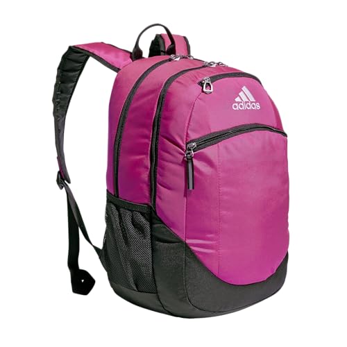 Striker Team Sports Backpack for soccer and more, workout bag for men and women - color: Shock Pink/Black/White/2.0 (28l)