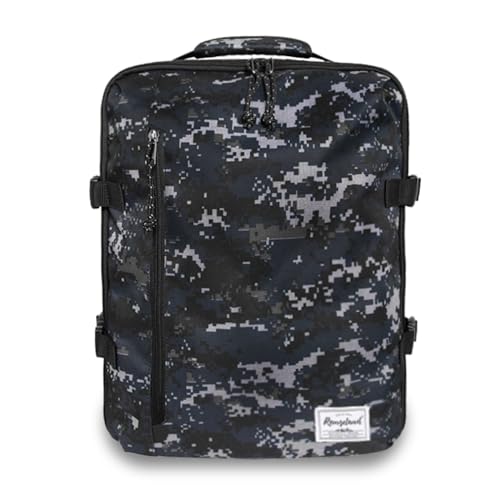 Underseat Carry-On Backpack Luggage Lightweight Casual Laptop Backpack 15.6-inch Travel Commute Gym Sport Daypack 21L, Digi Camo - color: Digi Camo