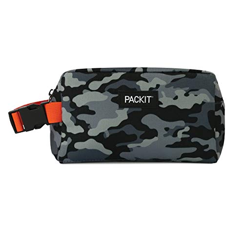 Packit, Snack Box Freezable Charcoal Camo - color: Charcoal Camo