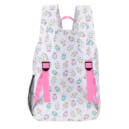 AEROPOSTALE Fieldtrip Backpack for Girls - Womens Bag for Everyday Use, Daypack for Travel - Boba Party - color: Lilac Boba