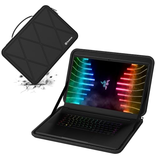 Smatree Hard EVA Protective Sleeve Case Compatible for 17.3 inch Razer Blade 17 2022 Laptop Notebook Bag (X8316) - color: X Series-Black, size: For 17.3 inch Razer Blade 17 2022(X8316)