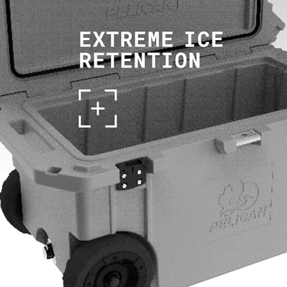 Pelican 45QT Elite Wheeled Cooler - color: White, style: 80 Quart
