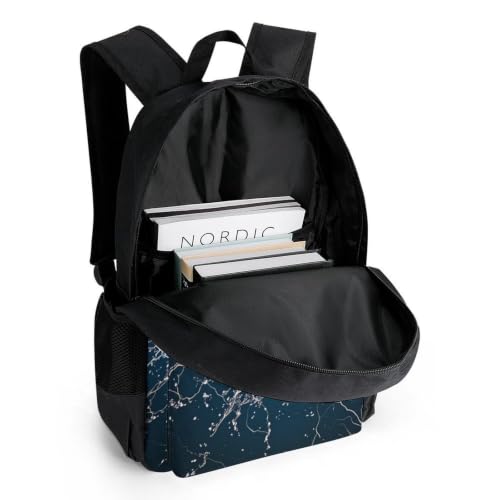 Black Basketball Backpack, Durable Polyester Daypack with Laptop Compartment, Reinforced Bottom, Adjustable Shoulder Straps And Multi Pockets for Travel And Daily Use - color: Black Basketball