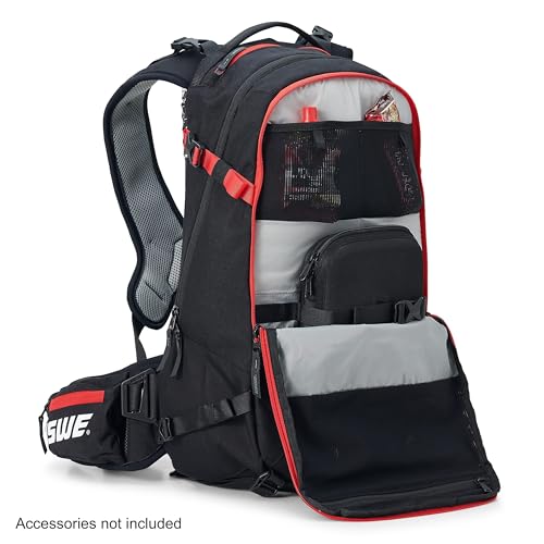 USWE Core Backpack, a High End Daypack for Enduro, Dirtbike, Moto, Black (16L USWE Red) - style: 16l Uswe Red