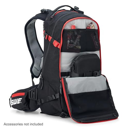 USWE Core Backpack, a High End Daypack for Enduro, Dirtbike, Moto, Black (25L USWE Red) - style: 25l Uswe Red