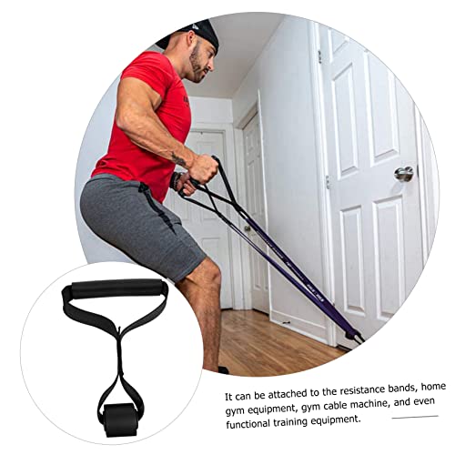 Yardwe 2pcs Fitness Training Strap Door Anchor Lightweight Pull Rope Door Buckle for Resistance Bands Home Gym Equipment and Functional Training Rehabilitation and Yoga