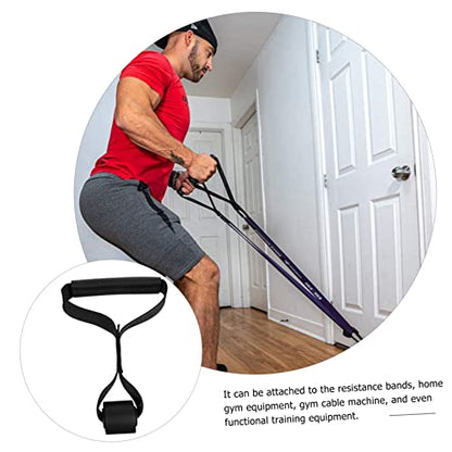 Yardwe 2pcs Fitness Training Strap Door Anchor Lightweight Pull Rope Door Buckle for Resistance Bands Home Gym Equipment and Functional Training Rehabilitation and Yoga