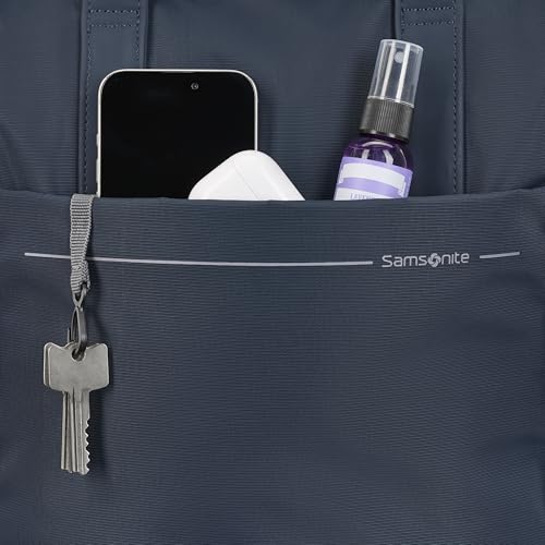 Samsonite Better Than Basics Convertible Backpack - Dual Carrying Options - Doctor-Bag Style Opening With Concealed Front Zipper - StackIt™ Strap Designed For Luggage Trolley Handle - MIDNIGHT BLUE