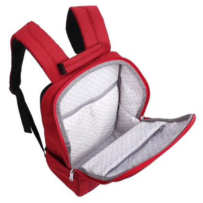 SAKOS Frontier 14 inch Laptop Backpack, Professional Travel Backpack Carry on Flight - TSA Approved, Water Repellent Laptop Backpack for Men & Women, College Backpack with Laptop Compartment - Red - color: 4. Frontier - Red