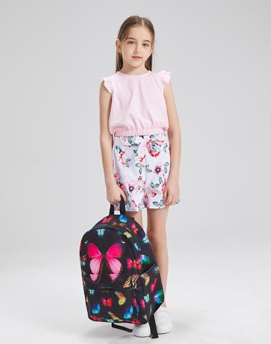 Butterfly School Bag Rucksack Backpack 15.5Inch - color: Butterfly 3