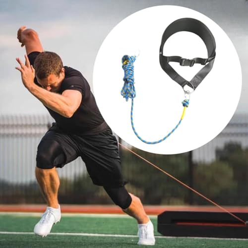 Belt for Throwing and Adjustable Exercise Equipment Tink Sled By Pulling The Weight of The Sled Strap for The Outdoor Resistance Equipment
