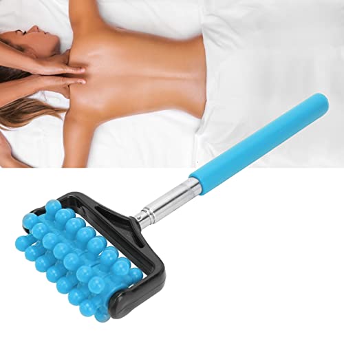 Ymiko Massage Stick, Yoga Massage Stick for Men and Women Granular Body Massage Tool Telescopic Roller Massage Stick Home Neck Leg Back Body Massage Stick(Sky Blue)