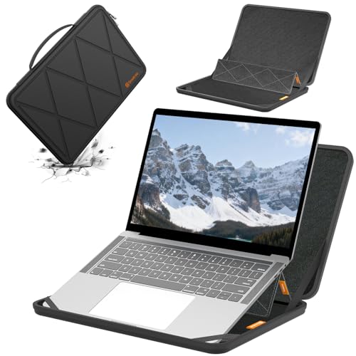 Smatree MS34T Hard Protective 13 inch Laptop Sleeve Case Compatible for Apple MacBook Air Retina/MacBook Pro 2020, for HP Chromebook x360 13b, for DELL Latitude, ASUS Zenbook Flip 13 - color: Black, size: 13 inch/MS34T/Size:32*22.3cm