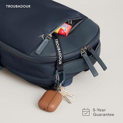 Troubadour Apex 4.0 Compact - 16L Premium Laptop Backpack - Ergonomic & Water Resistant - Designed for Work and Travel - Ink Blue - color: Ink Blue