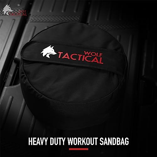 WOLF TACTICAL Sandbag Workout Bag Sand Bags for Weight Training Workout Sandbag Fitness Sand Bag - color: 200 LB