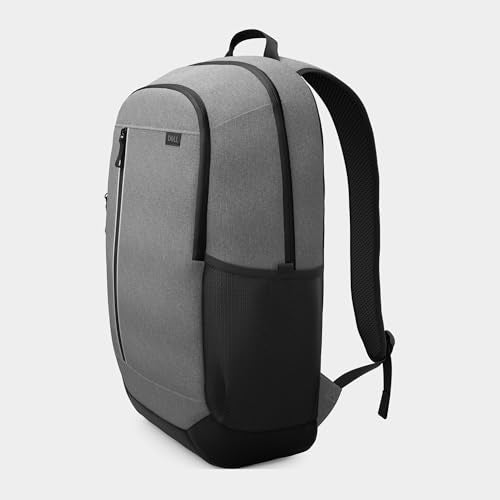 Dell Pro 14-16 Plus EcoLoop Urban Backpack - CP5625G - 27 liters, 16" Laptop Maximum, 2 x Side Pockets, 300D rPET Polyester Woven Fabric, Water Resistant, 52% Recycled Content - color: Gray 14-16"