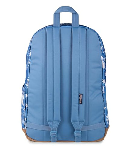 JanSport Right Pack Backpack - Durable Daypack with Padded 15" Laptop Sleeve, Spacious Main Compartment & Integrated Water Bottle Pocket - Yeehaw And Horses Elemental Blue/Cream - color: Yeehaw and Horses Elemental Blue/Cream
