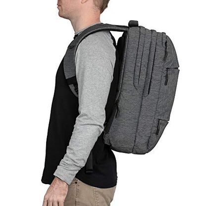 Incase City Backpack - 24L Main Storage Compartment with 16" Faux Fur Laptop Pocket, Front Organizational Pocket, Quick Access Pocket, Everyday Tech Backpack - Gunmetal Grey - color: Gunmetal Grey