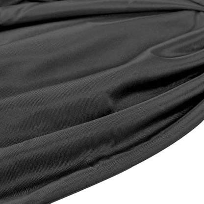 Aerial Silks Kit & Aerial Yoga Hammock - 11Yd Premium Fabric with Hardware - Easy Setup for Flying Yoga, Aerial Swing & Fitness - Supports Up to 14ft Rigging - color: Black