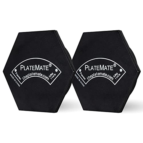 PlateMate Microload Pair Magnetic Weights - Choose Between 1.25 lbs or 2.5 lbs Hex - style: 1.25 lbs