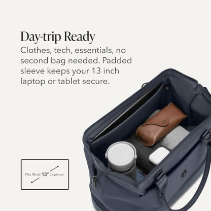 SWISSGEAR Signature Hardside Expandable Carry-On Spinner & Mini Weekender Tote Set, ABS Construction, TSA-Friendly Lock, Navy, 2-Piece Set (19-Inch/Mini Weekender Tote) - color: Navy, size: 2-Piece Set (Mini Weekender/19")