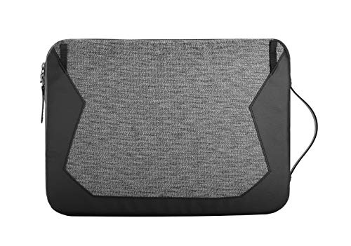 STM Myth Fleece-Lined Laptop Sleeve with Removable Strap 13" - Granite Black (stm-114-184M-01) - color: Granite Black, size: 13-Inch