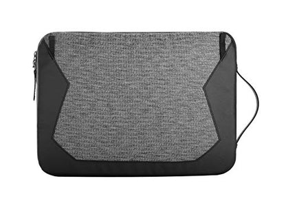 STM Myth Fleece-Lined Laptop Sleeve with Removable Strap 13" - Granite Black (stm-114-184M-01) - color: Granite Black, size: 13-Inch