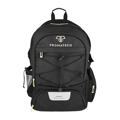 Sports Backpack, All-in-One Design for Size 5 Soccer Ball or Size 7 Basketball, Laptop-Ready, Cleat Storage, Hydration System, Quick Access Zipper - Ideal for Gym and Sports