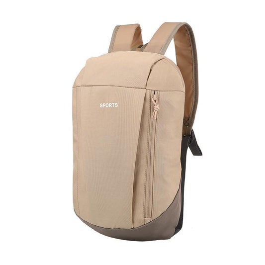 Mini Backpack for Men and Women Casual Travel Lightweight Dual Shoulder Bag,Khaki