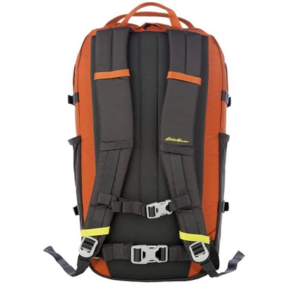 Eddie Bauer Nomad Backpack with Compression Straps and Hydration/Laptop Compatible Sleeve - Sienna, 28L - color: Sienna, size: 28L