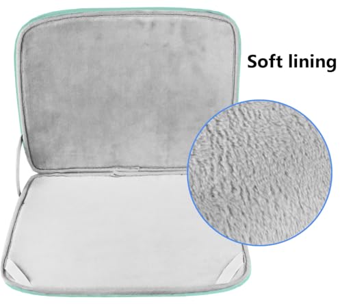 Laptop Case 14 inch, Durable Shockproof Protective Computer Cover Flip Case Briefcase Carrying Bag Compatible with 14" HP, Lenovo, Asus, Acer, Notebook, Chromebook Computer, Light Blue - color: Light Blue, size: 14 Inch