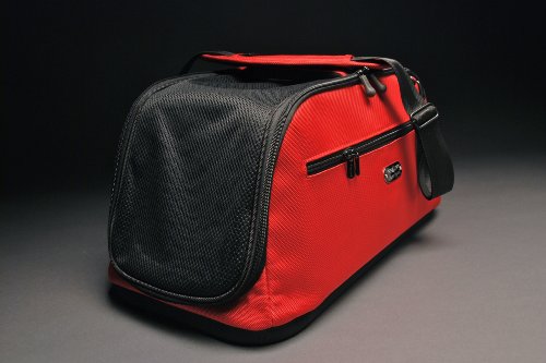 Sleepypod Air in-Cabin Pet Carrier, Strawberry Red - color: Strawberry Red, size: 22.0"L x 10.5"W x 10.5"H