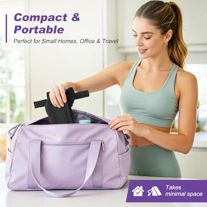 Foot Pedal Resistance Band with Handle,55LB Exercise Bands with Foot Pedal,Upgrade Full Body Workout for Men & Women, Core Abs Legs Glutes Arms, Pilates Strength Training Home Gym Equipment