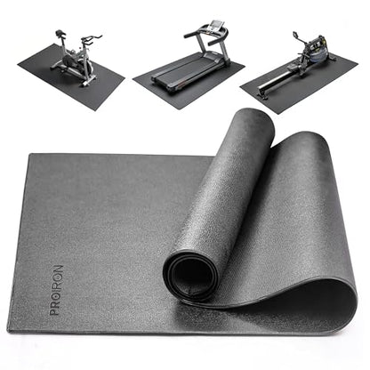 PROIRON Heavy Duty Exercise Equipment Mat, Treadmill Mat - 45"x32", 48"x24", 78"x36" - Floor Protector for Home Gym, Exercise Bike, Weight Bench, Rowing Machine, Cross Trainer - size: 78*36