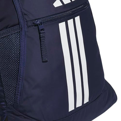 adidas Alliance Sackpack – Drawstring Backpack for Sports, Small Gym Bag, Team Navy Blue 2/3, OSFA - color: Team Navy Blue 2/3