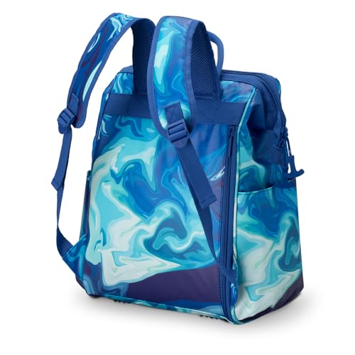 Swig Life Packi Backpack Cooler, Insulated Cooler, Waterproof Beach Bag, 24 Cans, Lightweight Insulated Coolers - color: Blue Lagoon