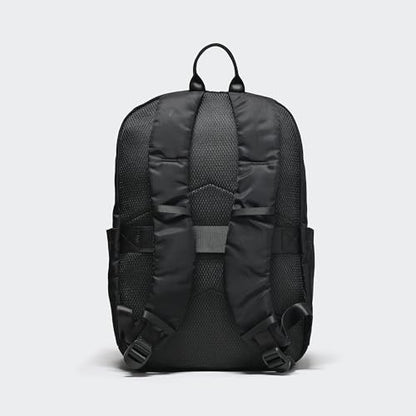 Pander 22L Casual Daypack Everyday Backpack with Luggage Sleeve Smooth Webbing Handle Professional Commuter School Bag, Black - color: Black