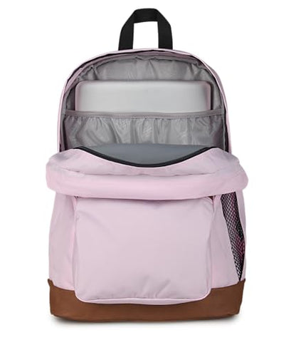 JanSport Cool Backpack with 15-inch Laptop Sleeve, Large Computer Bag Rucksack with 2 Compartments, Ergonomic Straps, Pink Ice - color: Pink Ice