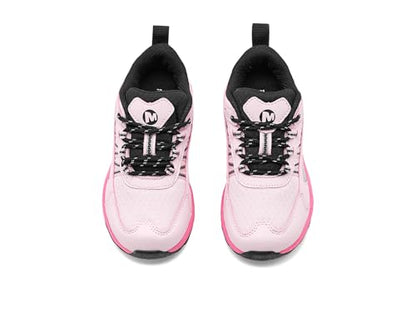 Merrell Kids' Stowe Low - color: Pink/Silver/Black, size: 6 Big Kid