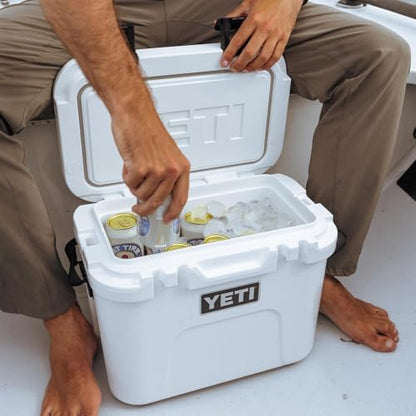 YETI Roadie 15 Hard Cooler with DoubleDuty Shoulder Strap - color: Desert Bloom