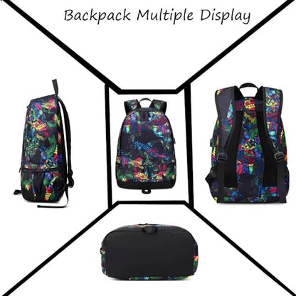 Soccer Player 7 Ball Storage Backpack Sports Equipment Depositary Multifunctional Bag For Men Women - color: Red - 6