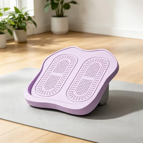 Folding Calf Stretching Platform for Compact Storage and Flexibility Ergonomic Stretcher Stretch Leg Stretcher - color: Blue