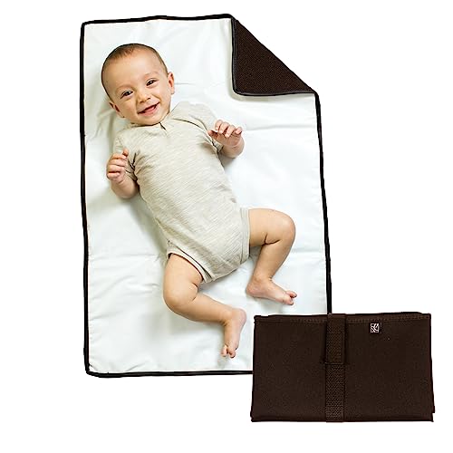 J.L. Childress Full Body Portable Changing Pad for Babies - Diaper Changing Mat for Travel, Baby Accessory Essentials, Wipeable & Water-Resistant, Foldable & Compact, Fully Padded, Extra Large - Black - color: Black