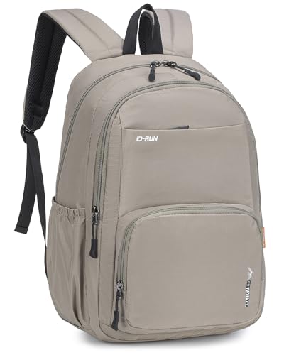 40x30x15 cm Personal Item Travel Bag,16x12x6 inch Small Carry On Backpack 20L, Flight Approved Underseat Travel Bag Cabin Size Lightweight Khaki - color: Khaki