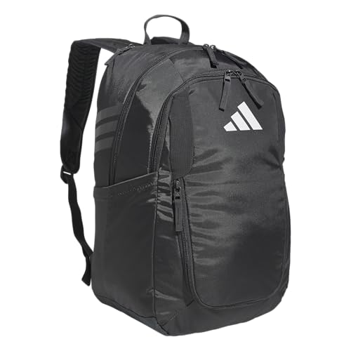 adidas Stadium 4 Soccer Backpack – Team Sports Bag with Ball Pocket, 36L - color: Dark Grey